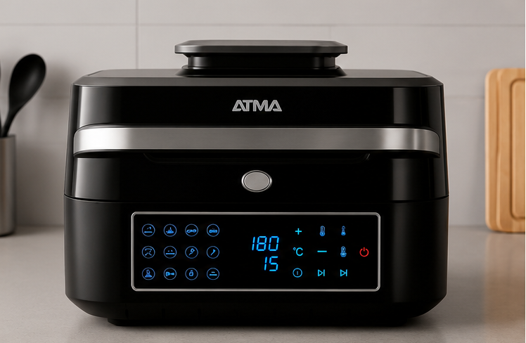 Freidora de Aire y Grill Atma Fr901dp 6.3 Litros